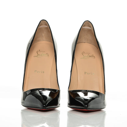 Christian Louboutin Patent Pigalle 120 Pumps 38.5 Black 2 of 7