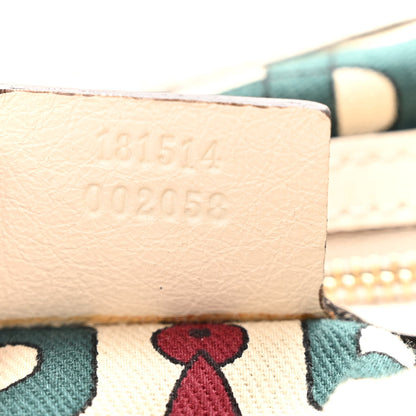 Gucci Calfskin Guccissima Trim Large Signoria Hobo Ivory 14 of 16