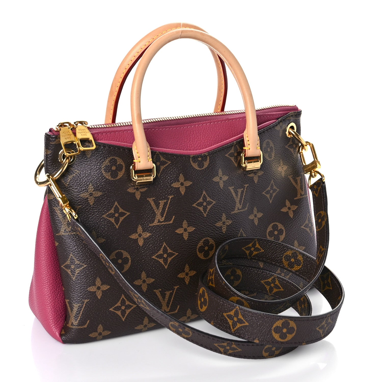 Louis Vuitton Monogram Pallas BB Rose Fizzy 3 of 8