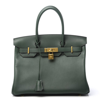 Hermes Veau Jonathan Birkin 30 Vert Tropical 1 of 11