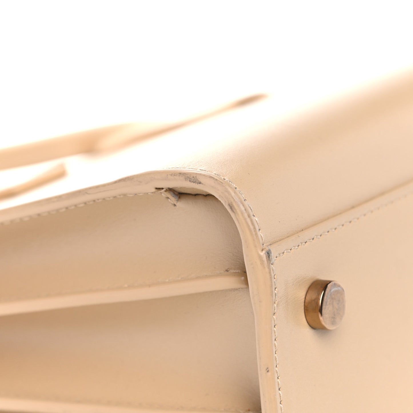 Calfskin Baby Sac de Jour Dark Beige