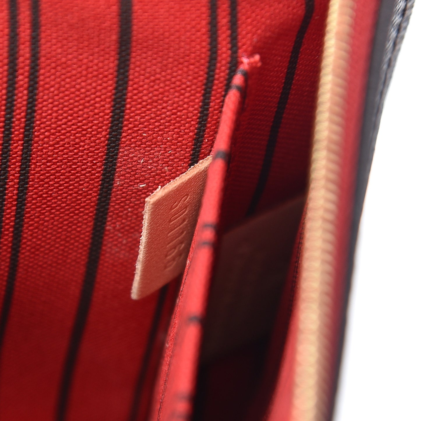 Monogram Neverfull MM GM Pochette Cherry