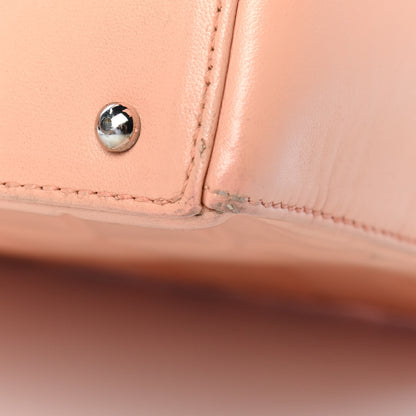 Chanel Lambskin Quilted Chocolate Bar Shoulder Bag Light Pink 13 of 14