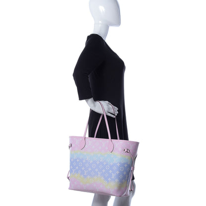 Louis Vuitton Monogram Escale Neverfull MM Pastel 2 of 8