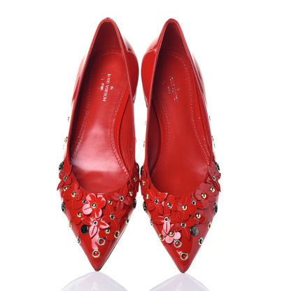 Louis Vuitton Patent Menina Ballerina Flats 36.5 Rouge 5 of 8