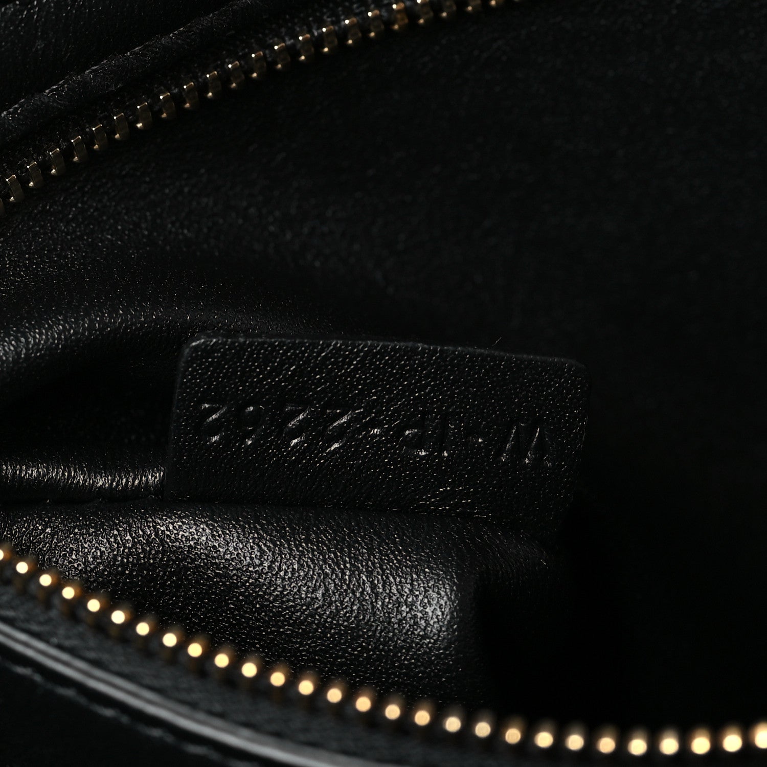 Celine Shiny Calfskin Medium Triomphe Black 7 of 9