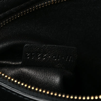 Celine Shiny Calfskin Medium Triomphe Black 7 of 9