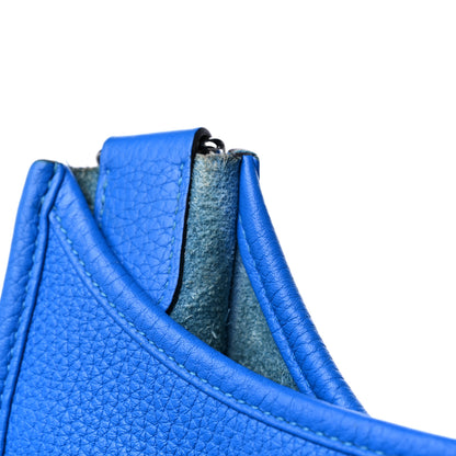 Hermes Taurillon Clemence Evelyne III GM Bleu Hydra 15 of 20