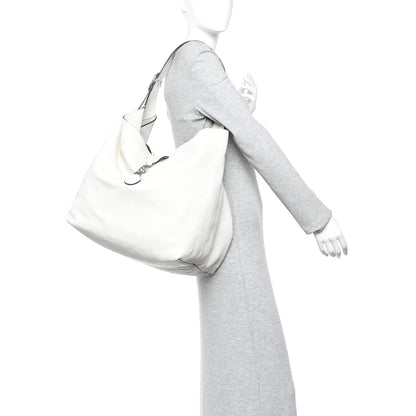 Gucci Amour Grane Calfskin Medium Jackie 1961 Crossbody Bag White 2 of 11