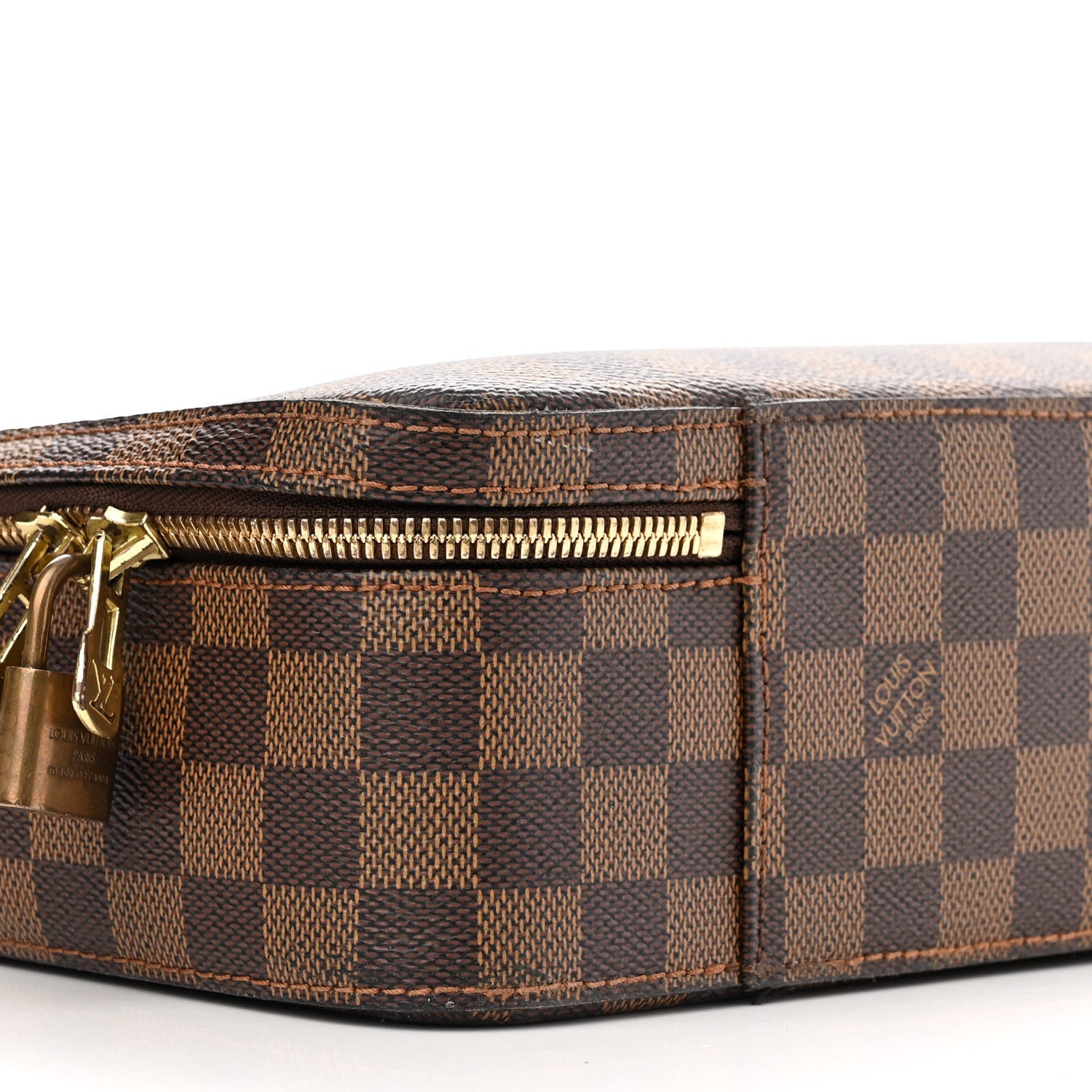 Louis Vuitton Damier Ebene Porte Ordinateur Sabana Computer Case 9 of 18