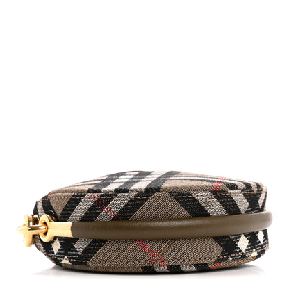Burberry Housecheck Bridle Runway Clutch Brush Brush Brown 4 of 10