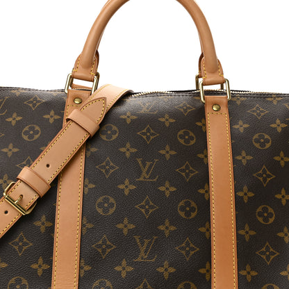 Louis Vuitton Monogram Keepall Bandouliere 60 7 of 12