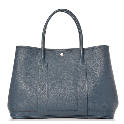 Hermes Vache Country Garden Party 36 MM Bleu Tempete 1 of 7