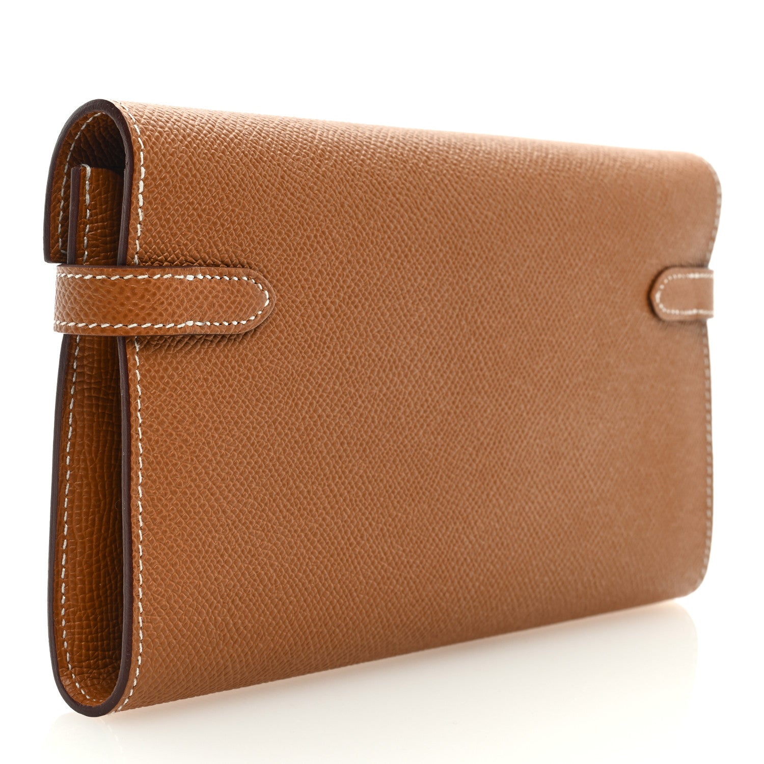 Hermes Epsom Kelly Longue Wallet Gold 3 of 6