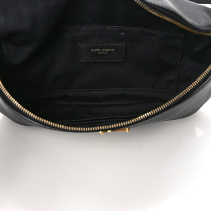 Saint Laurent Grain De Poudre Monogram Belt Bag Black 4 of 8