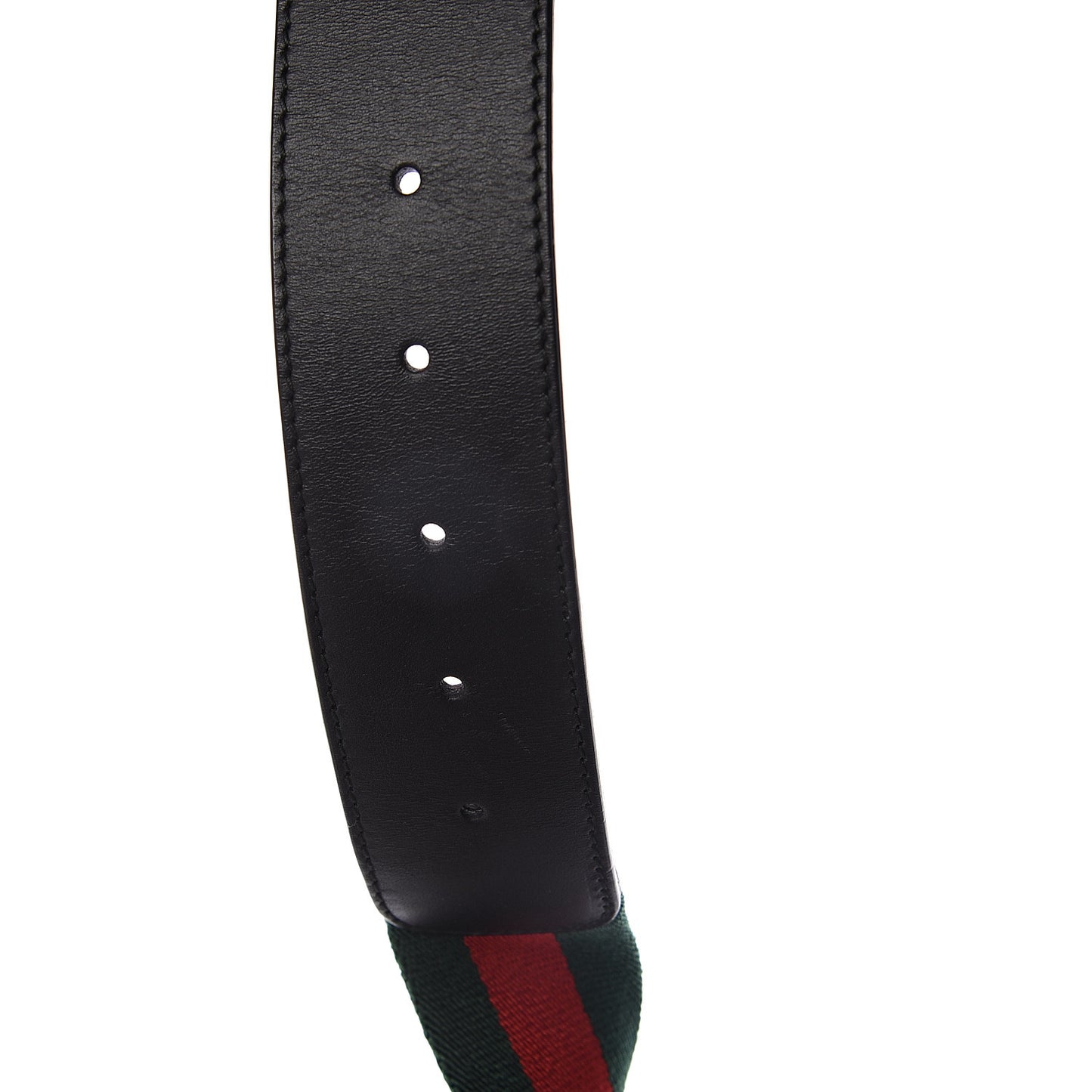 Calfskin Web Interlocking G Belt 85 34 Black