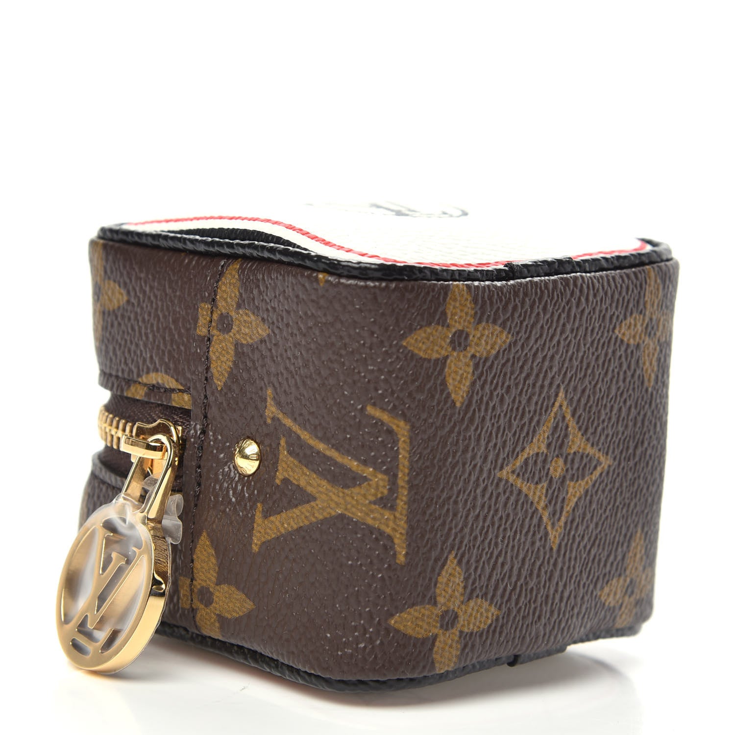 Louis Vuitton Monogram Game On Cube Coin Purse 4 of 5