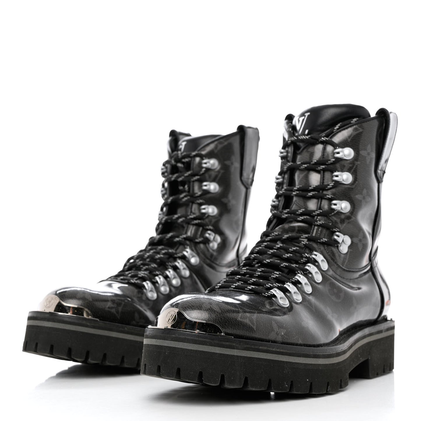 Monogram Eclipse Glaze Mens Outland Ankle Boots 8