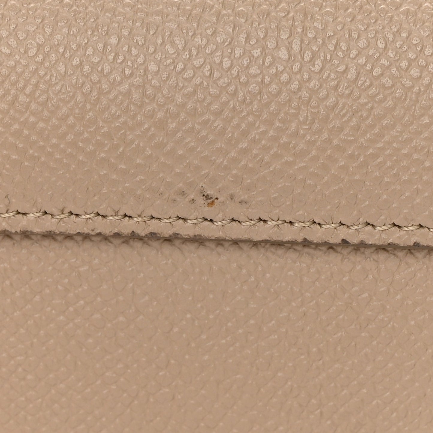 Grained Calfskin Nano Belt Bag Light Taupe