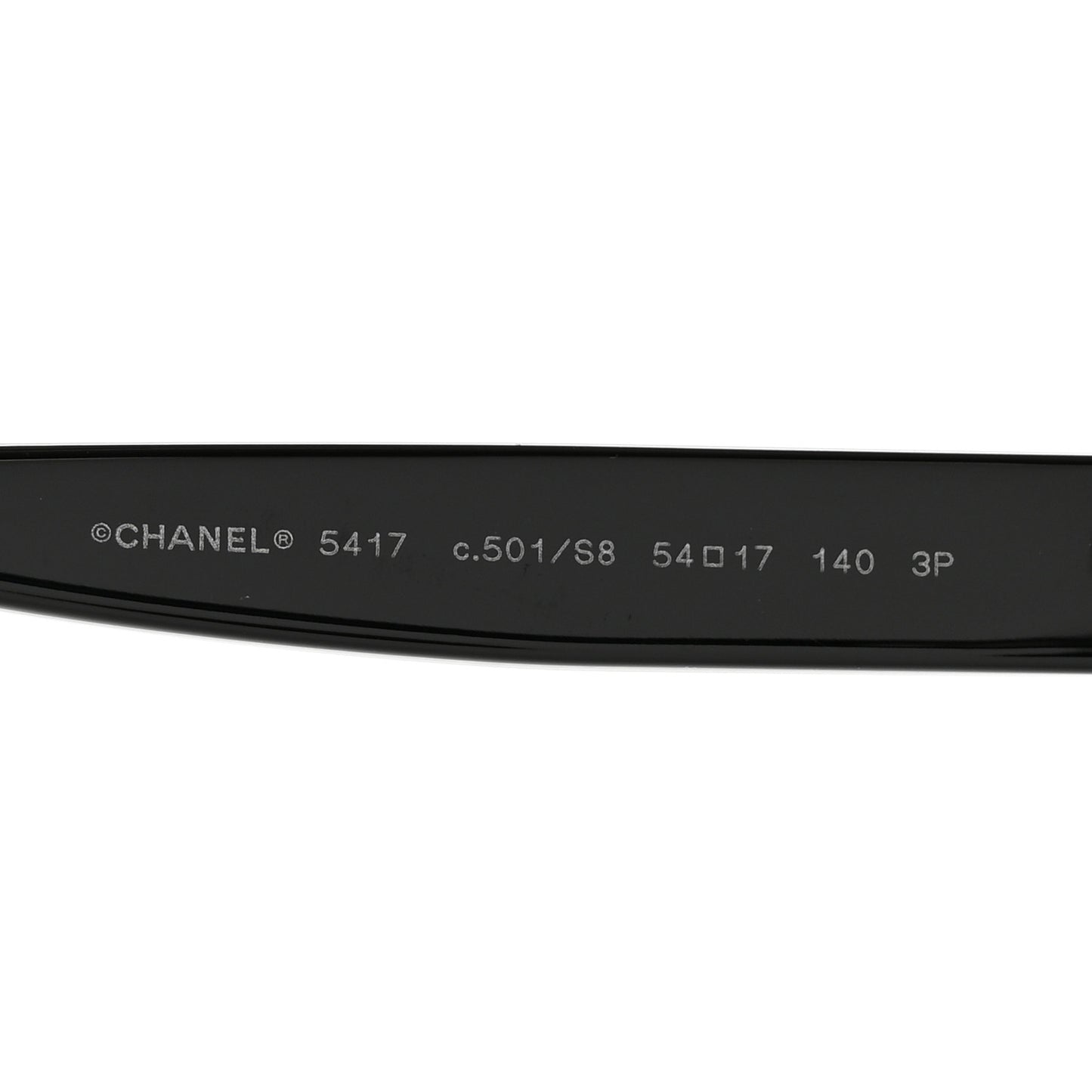 Acetate Polarized Square Sunglasses 5417 Black
