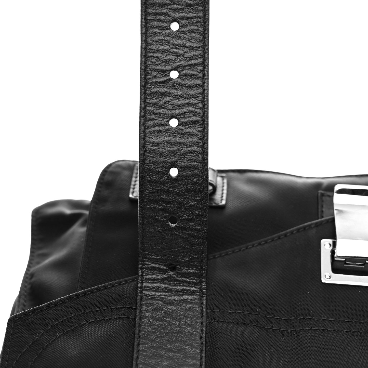 Proenza Schouler Nylon Calfskin Medium PS1 Satchel Black 12 of 15