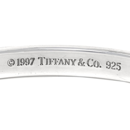 Tiffany Sterling Silver Narrow 1837 Bangle Bracelet 4 of 4