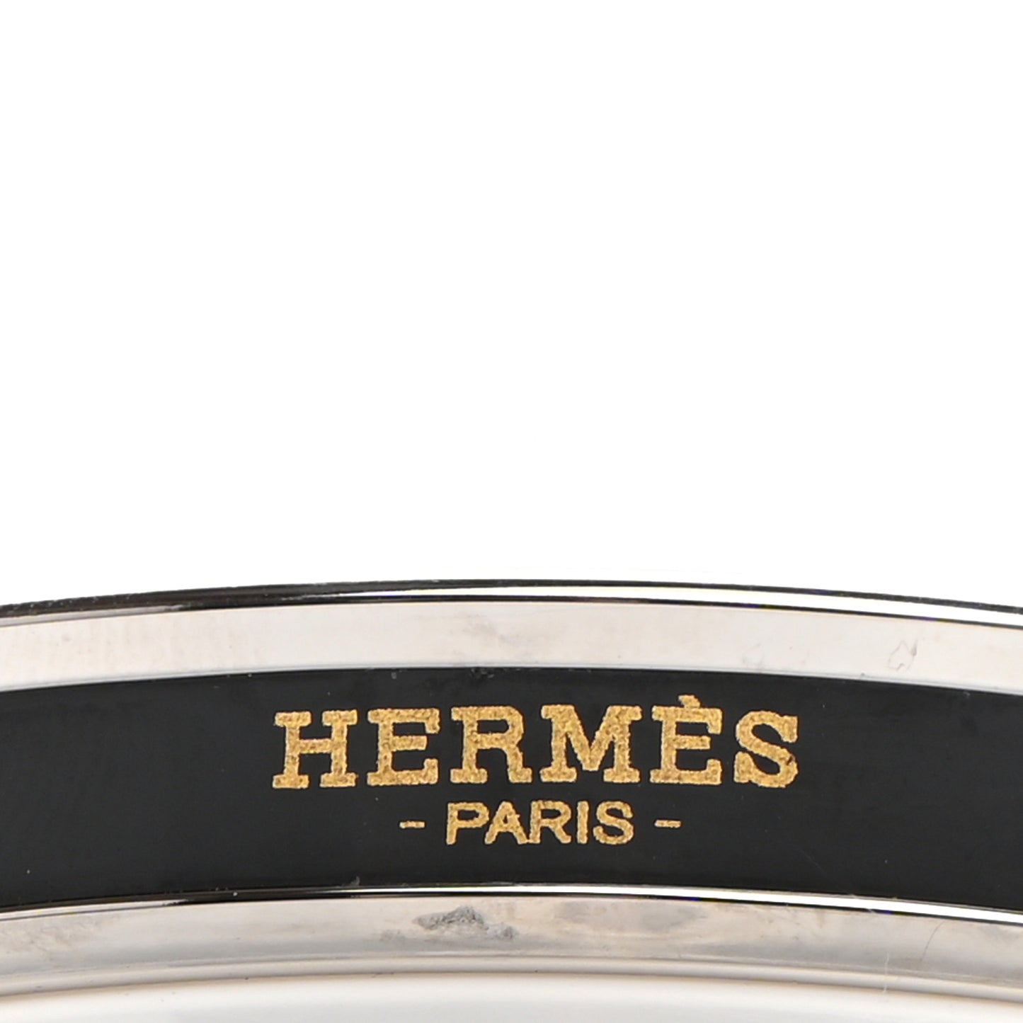 Enamel Printed Narrow Cavald'Or Bracelet 65 Romantique