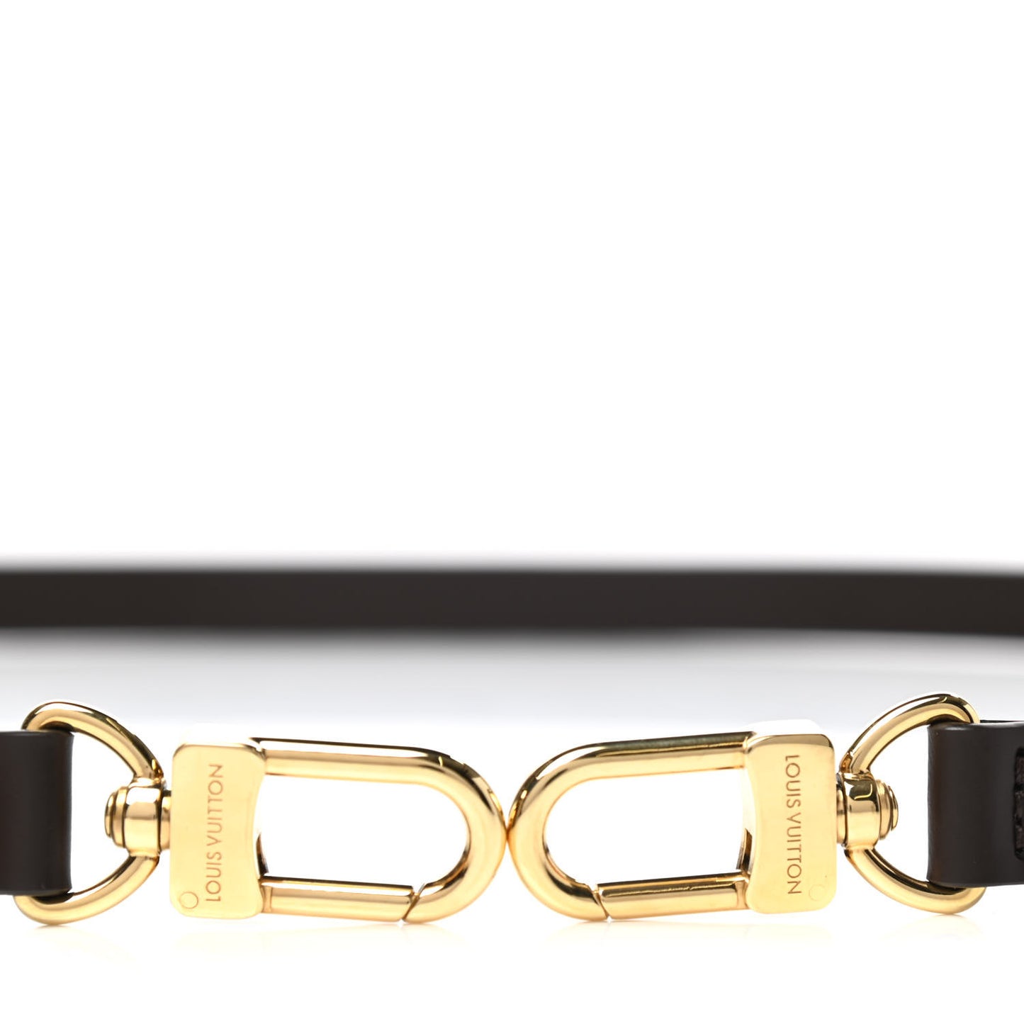 Calfskin 16mm Adjustable Shoulder Strap Brown