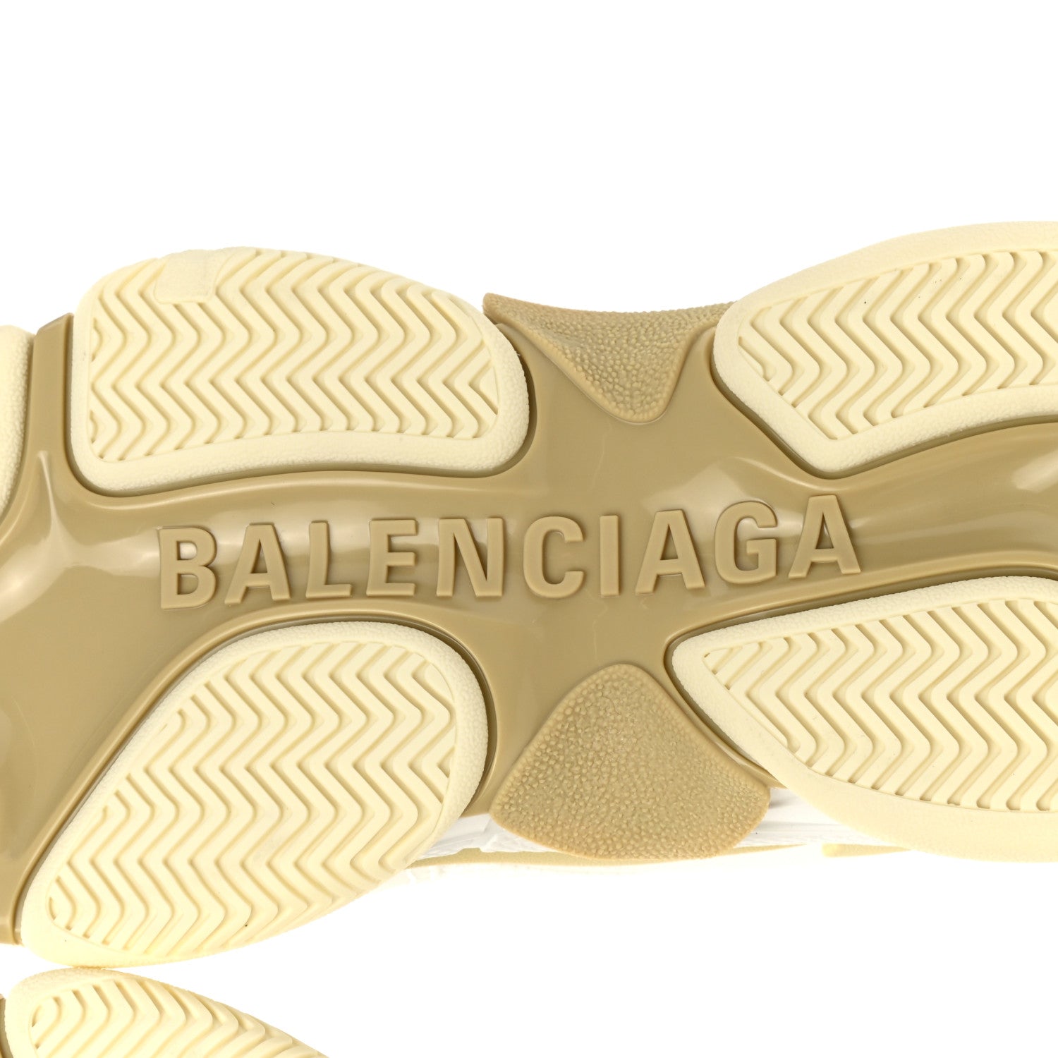Balenciaga Fabric Mesh Womens Triple S Sneakers 38 White 6 of 8