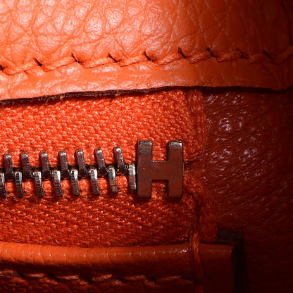 Hermes Togo Kelly Retourne 32 Orange 9 of 22