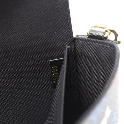 Louis Vuitton Game On Felicie Chain Wallet Black 9 of 12