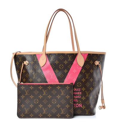 Louis Vuitton Monogram V Neverfull MM Grenade 1 of 10