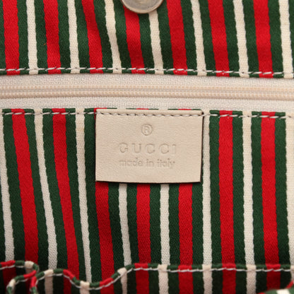 Gucci Monogram Medium New Britt Tote Off White 6 of 11