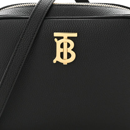 Burberry Grained Calfskin TB Small Camera Bag Black 8 of 10