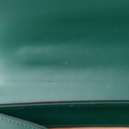 Gucci Guccissima Signature Medium Padlock Top Handle Bag Emerald 9 of 13