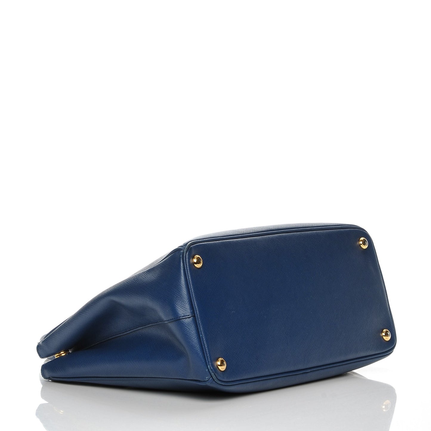 Saffiano Medium Galleria Double Zip Tote Bluette