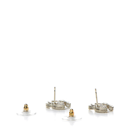 Chanel Pearl CC Earrings Gold 3 of 5