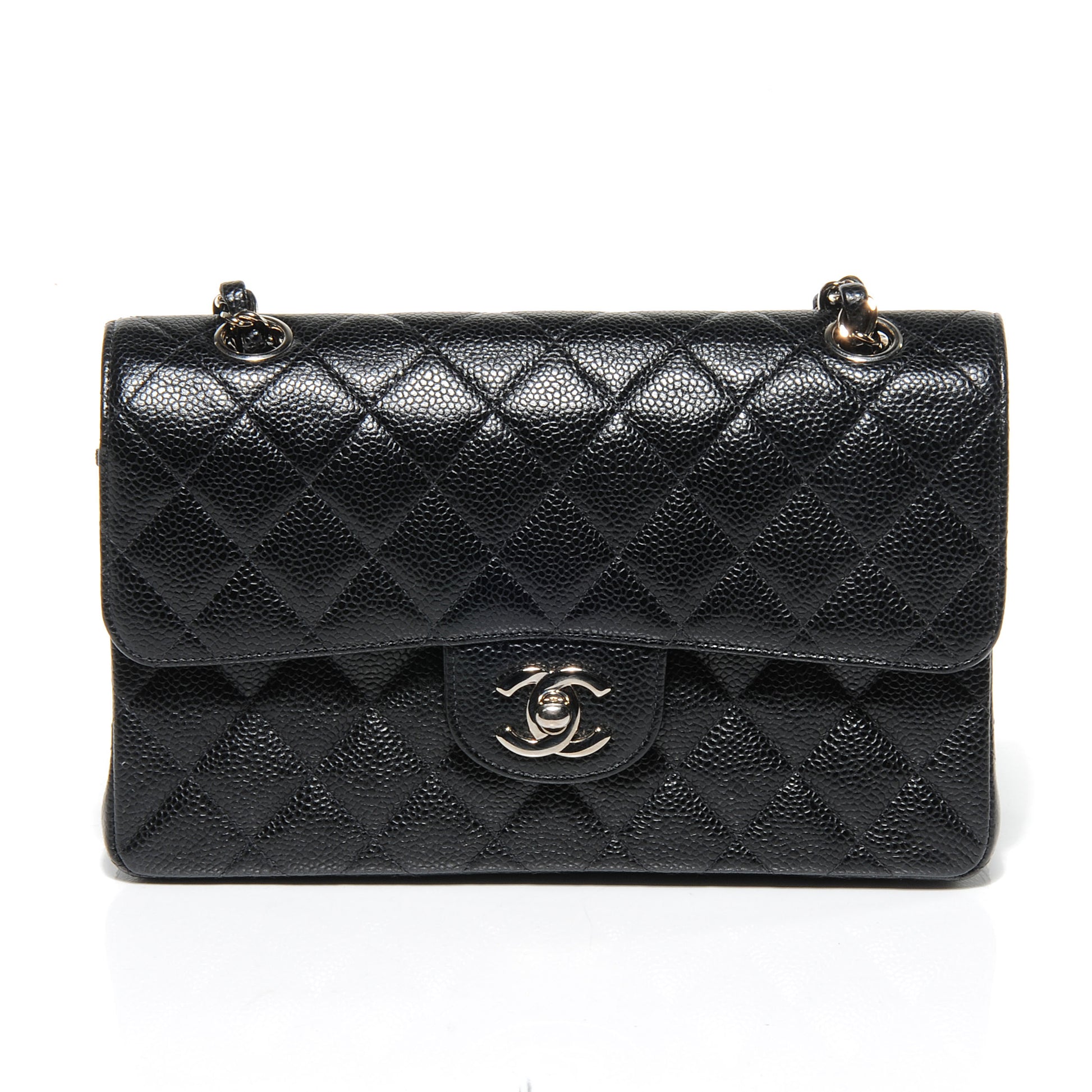 Chanel Caviar Quilted Small Double Flap Black 1 of 7