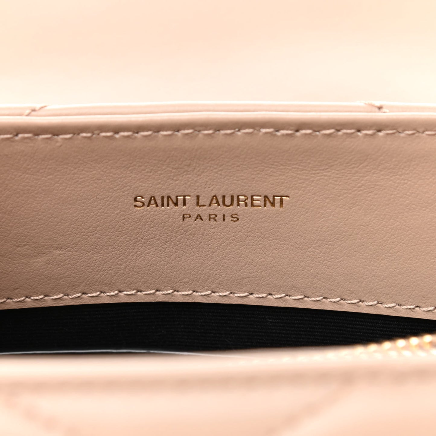 Calfskin Y Quilted Monogram Small Loulou Chain Satchel Dark Beige