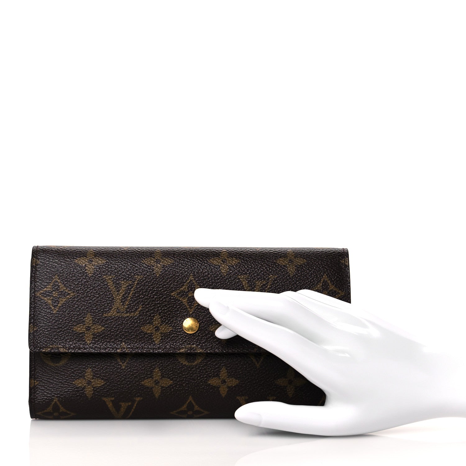 Louis Vuitton Monogram Porte Tresor International Wallet 2 of 9