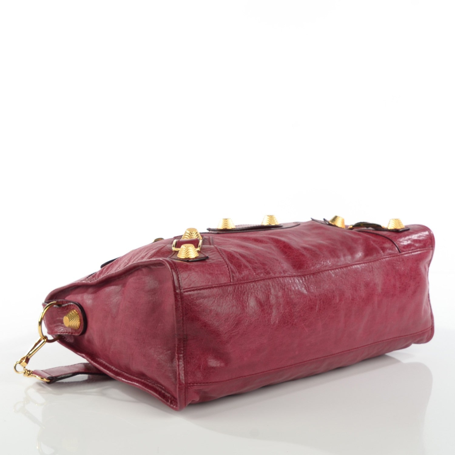 Balenciaga Agneau Giant 21 Gold Hardware City Pourpre 4 of 8