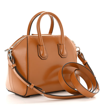 Givenchy Shiny Lord Calfskin Mini Antigona Camel 3 of 10
