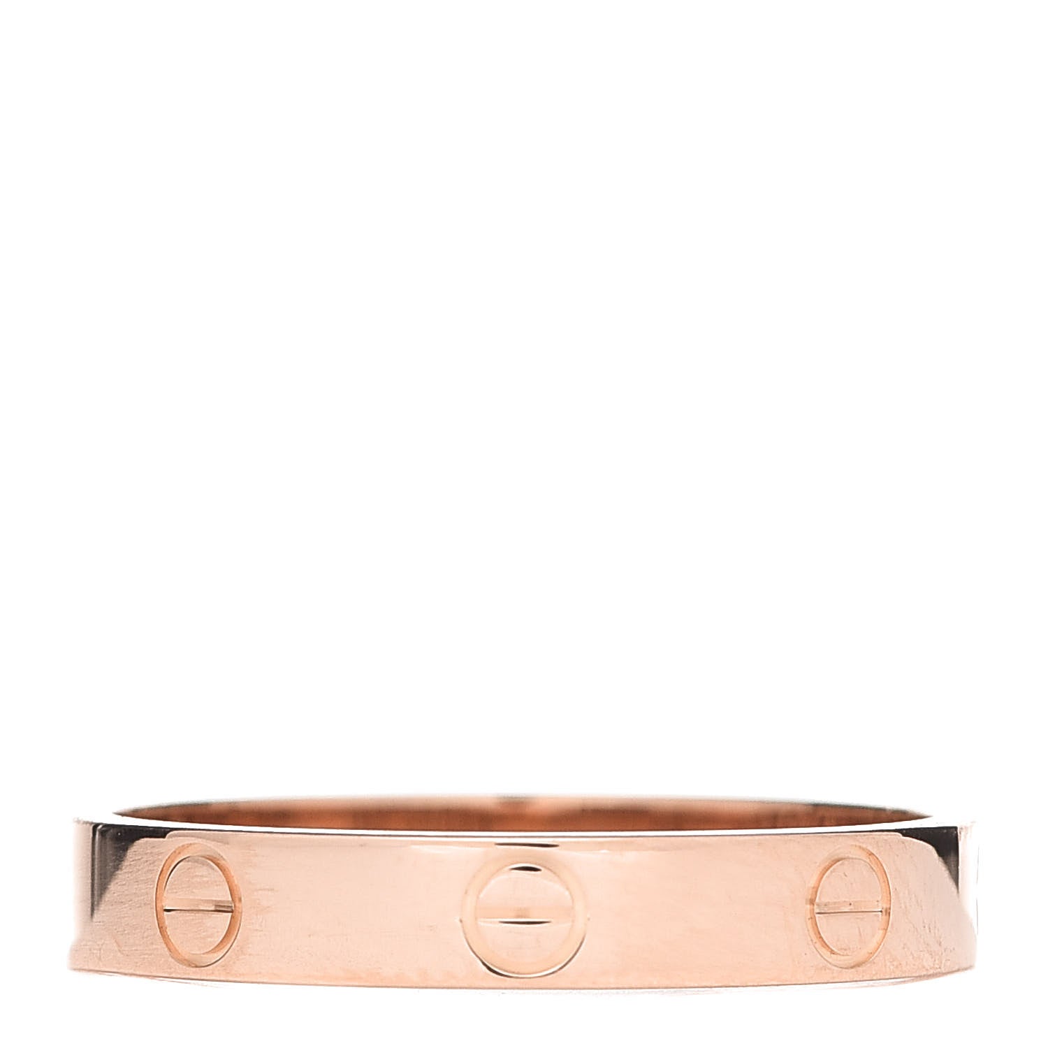 Cartier 18K Pink Gold 3.5mm LOVE Wedding Band Ring 61 9.5 1 of 4