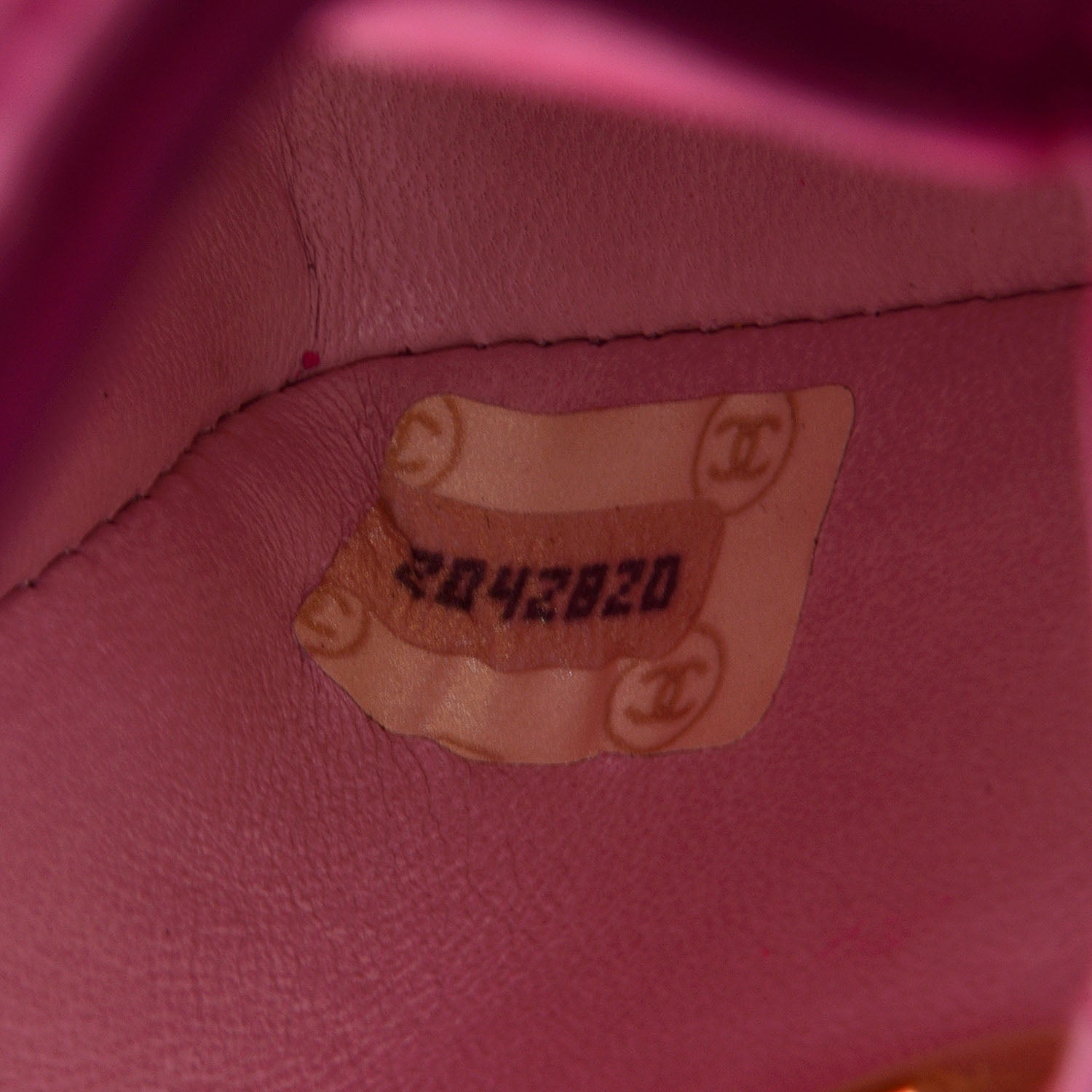 Chanel Lambskin Quilted Micro Mini Flap Hot Pink 8 of 8