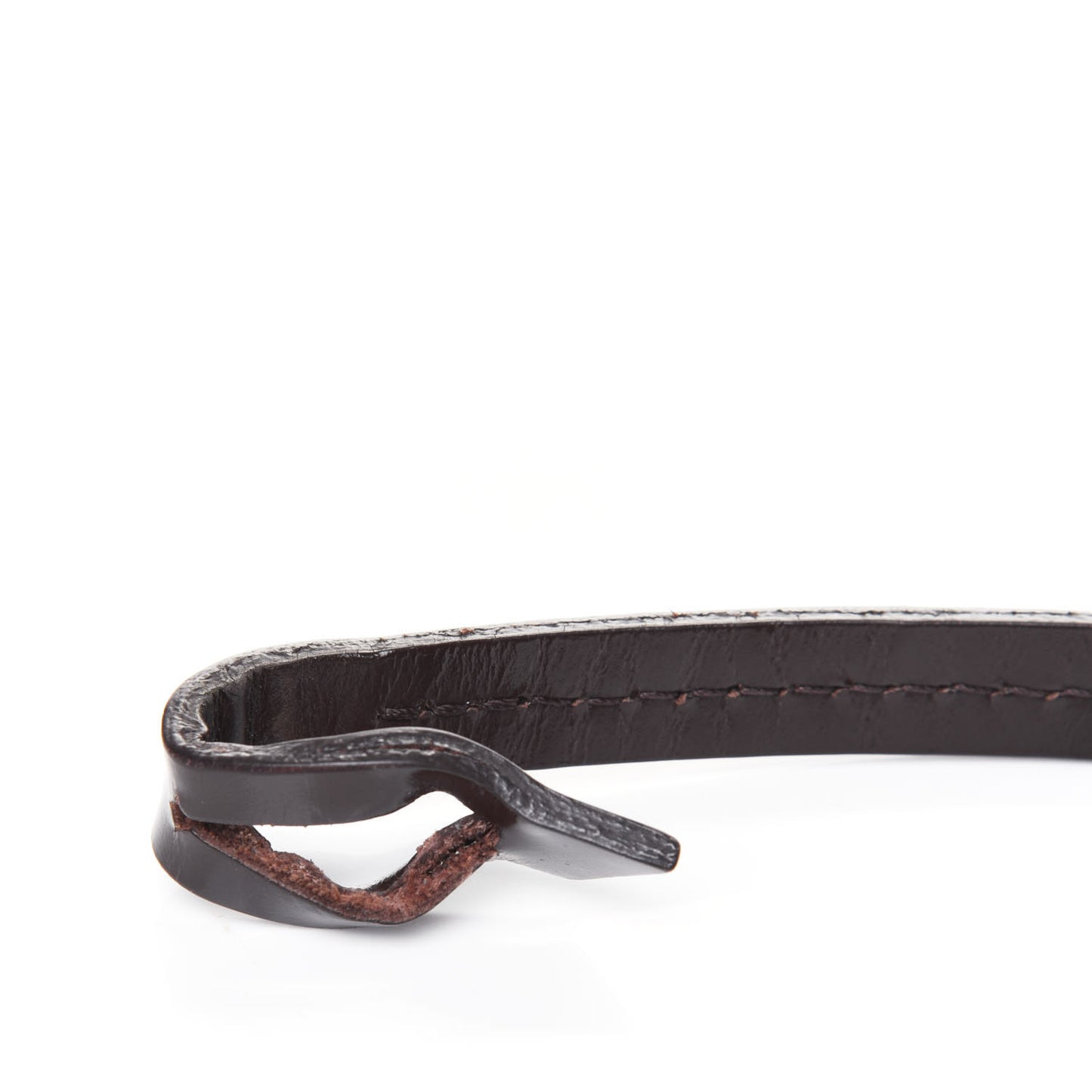 Calfskin Pochette Accessories Strap Brown