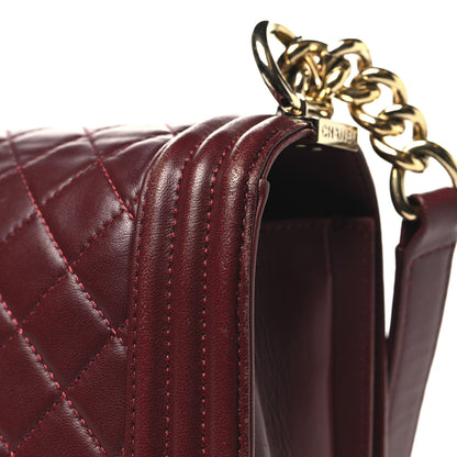 Chanel Lambskin Quilted New Medium Boy Flap Red 11 of 11
