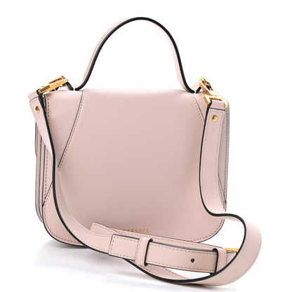 Versace Vitello Barocco Virtus Top Handle Shoulder Bag Pink 3 of 9