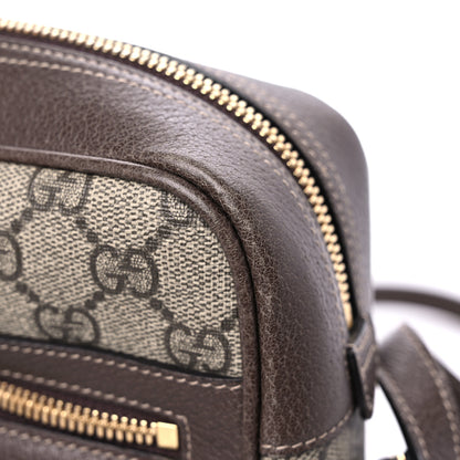Gucci GG Supreme Monogram Web Small Ophidia Shoulder Bag Brown 18 of 18