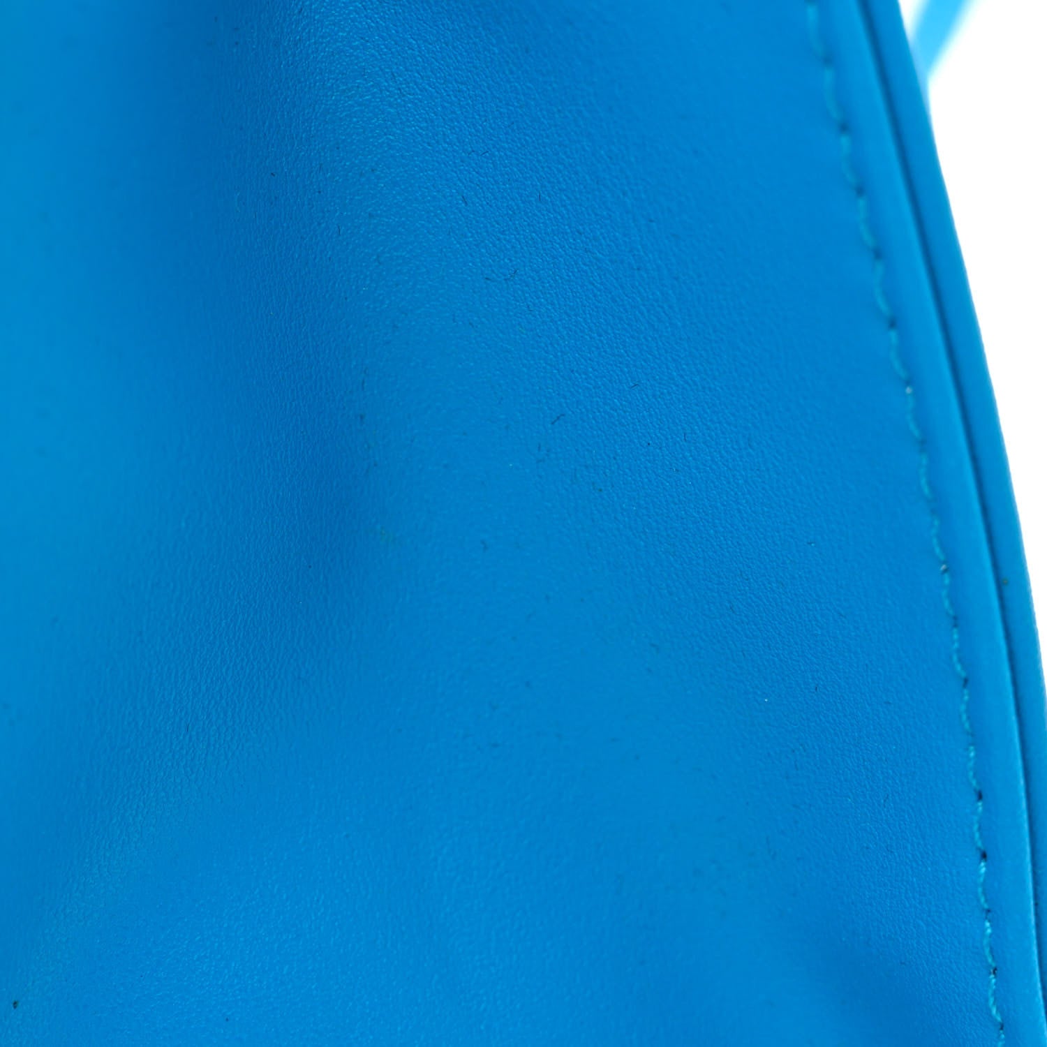 Telfar Vegan Leather Small Shopping Bag Cyan 10 of 10