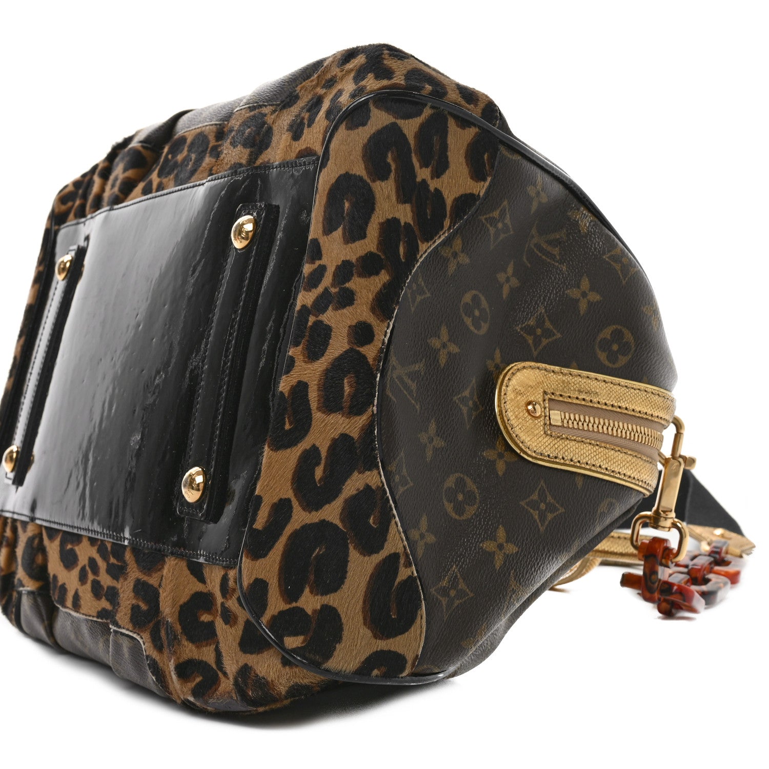 Louis Vuitton Monogram Leopard Stephen Bag 9 of 10